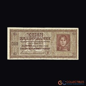 Lote 0107 - Ucrania - 10 Karbowanez 1942